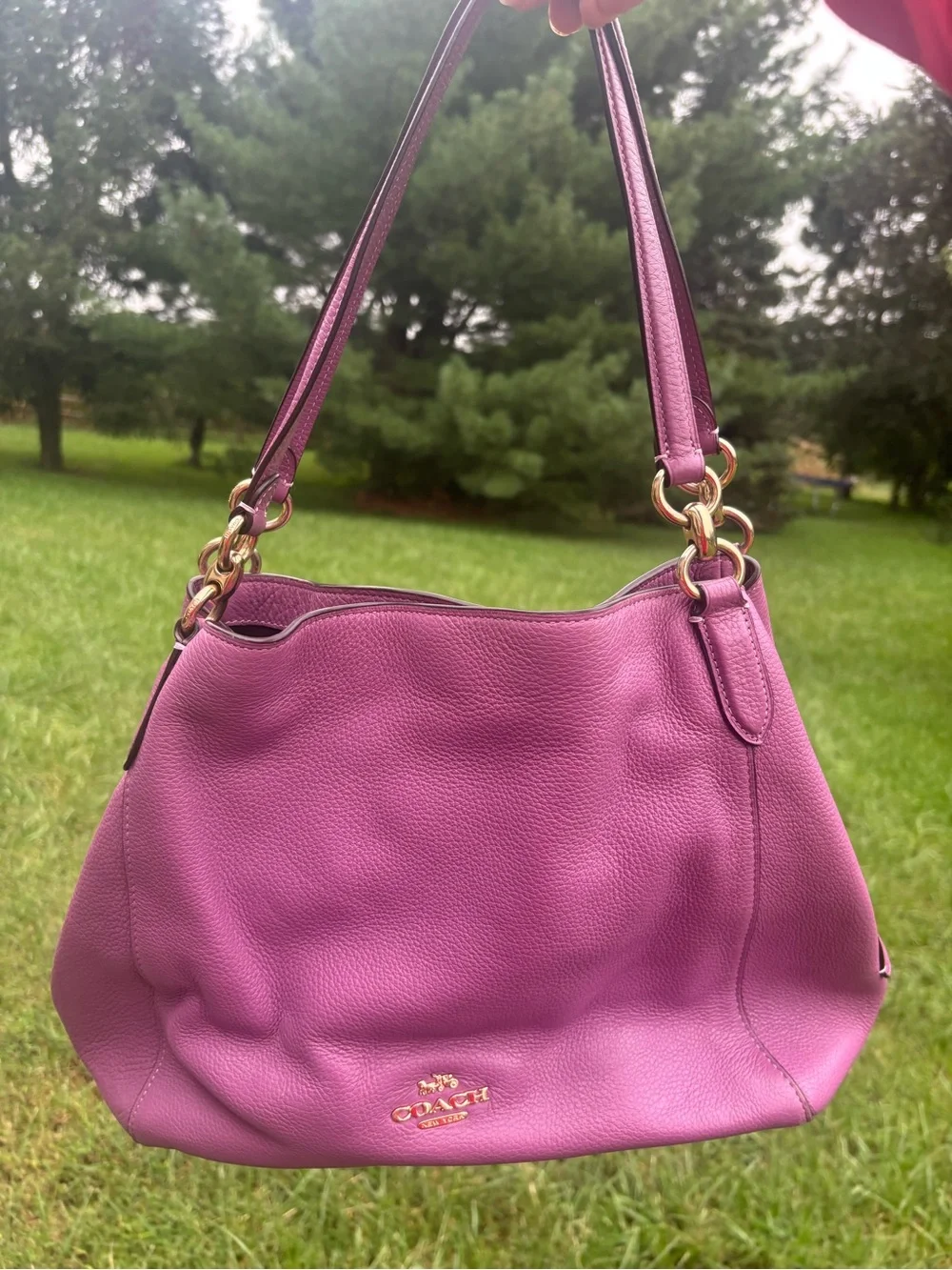 Coach beautiful purple